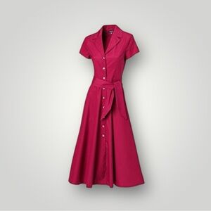 J. Peterman Short-Sleeve 1947 Dress